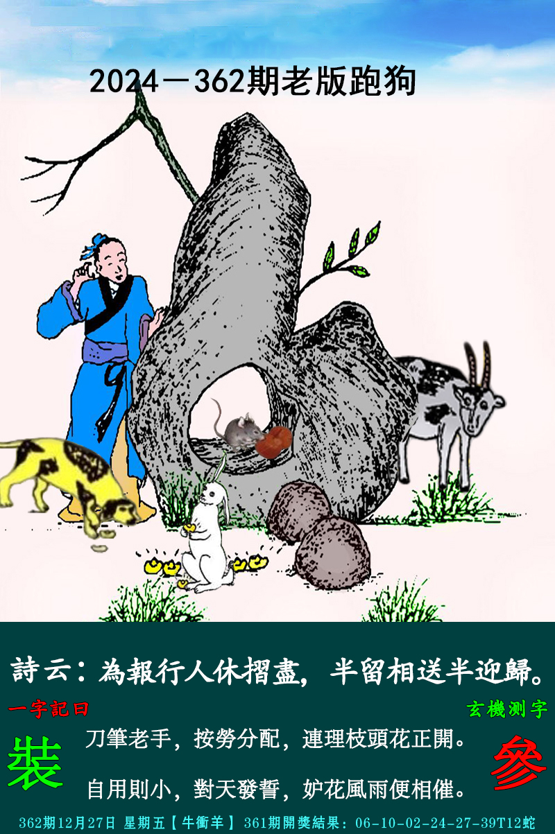 2024362期老跑狗图
