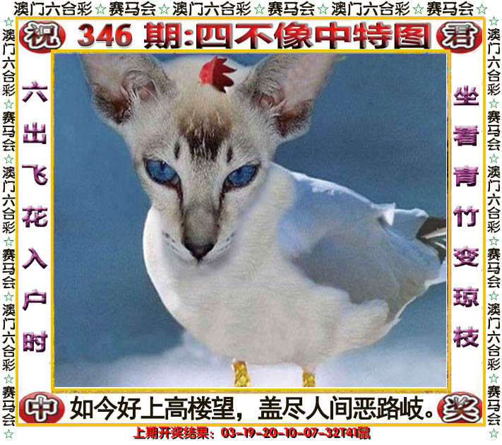 2024346期四不像中特图