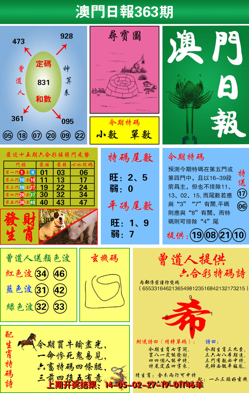 2024363期澳门日报