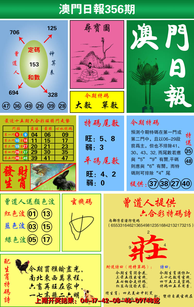 2024356期澳门日报
