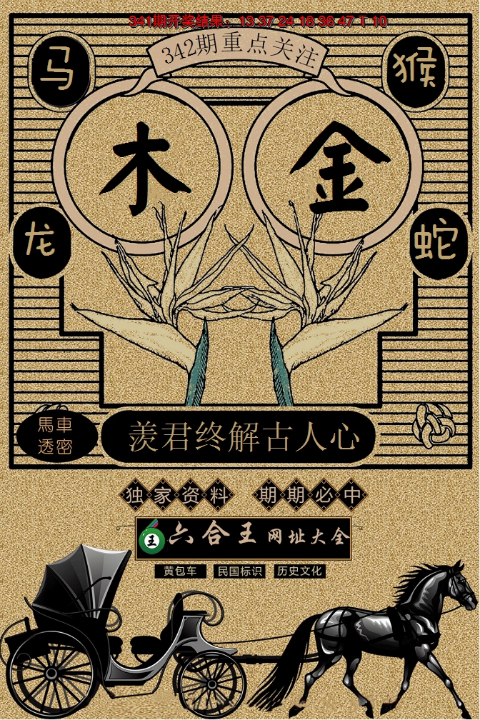 2024342期六合王马车透密
