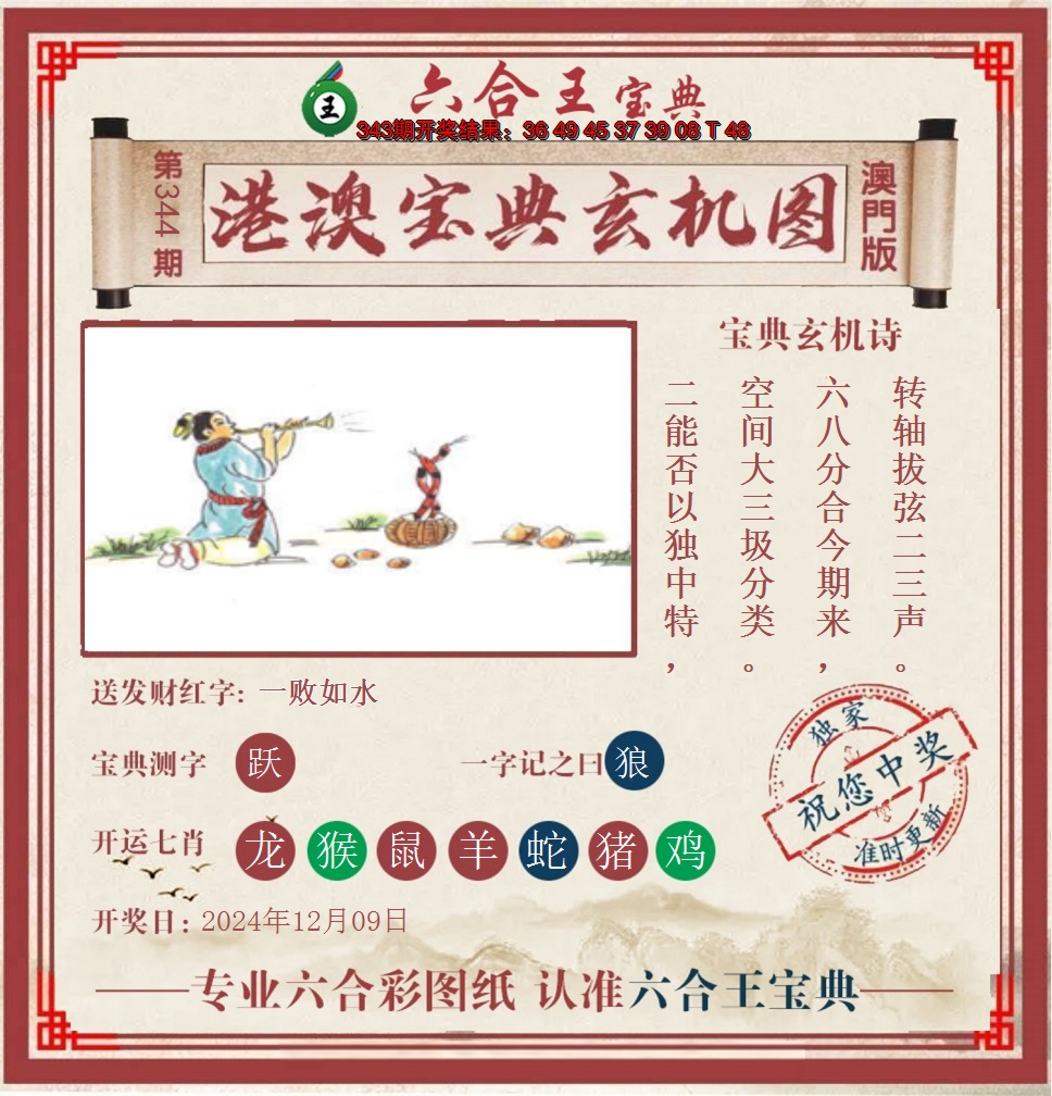 2024344期六合王港澳宝典玄机图
