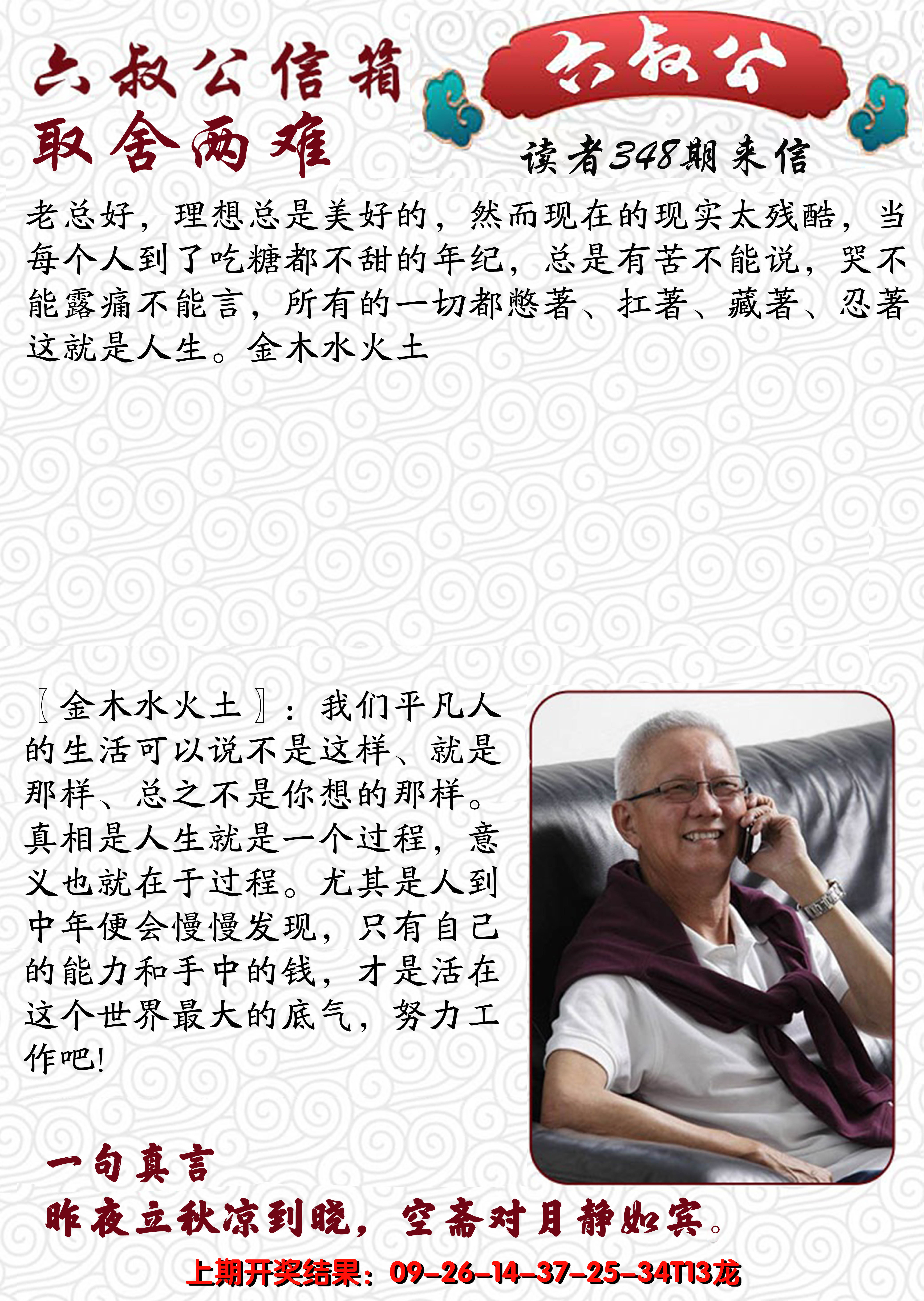 2024348期六叔公信箱