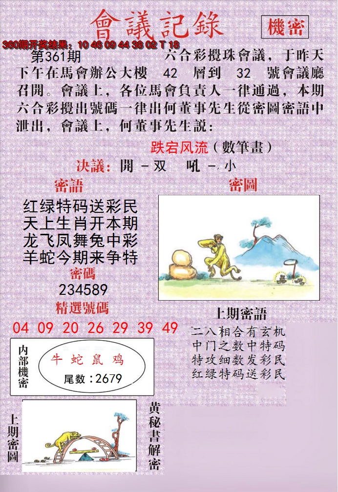 2024361期澳门会议记录