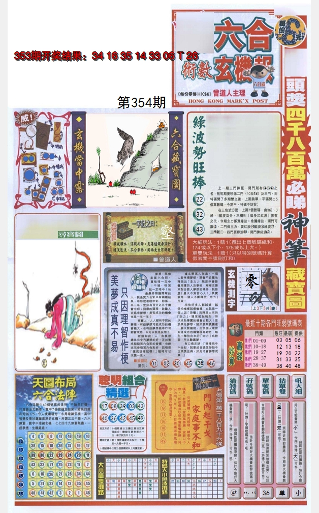 2024354期六合玄机报