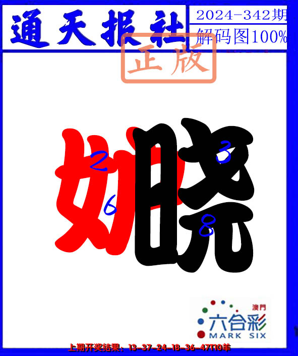 2024342期解码图