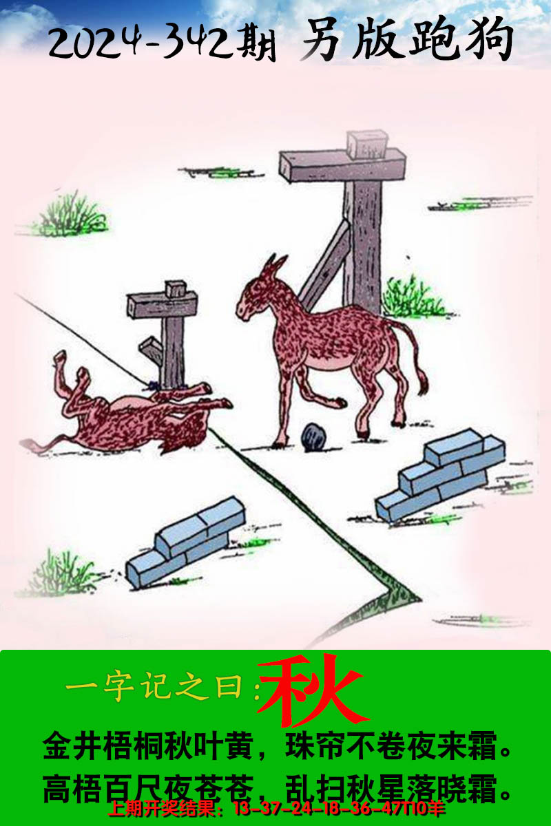 2024342期另版跑狗图