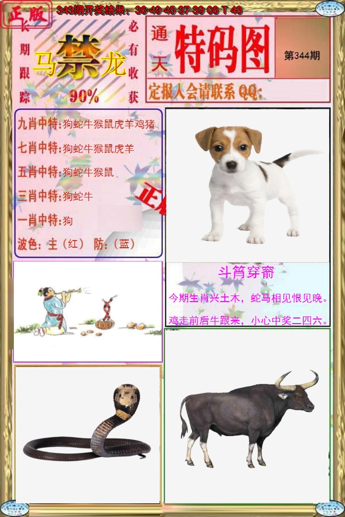 2024344期特码图