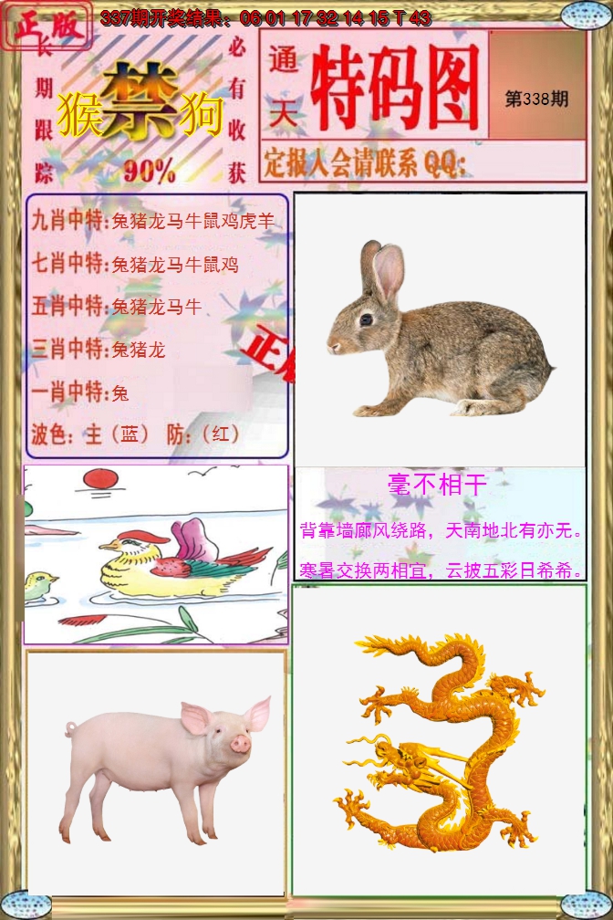 2024338期特码图