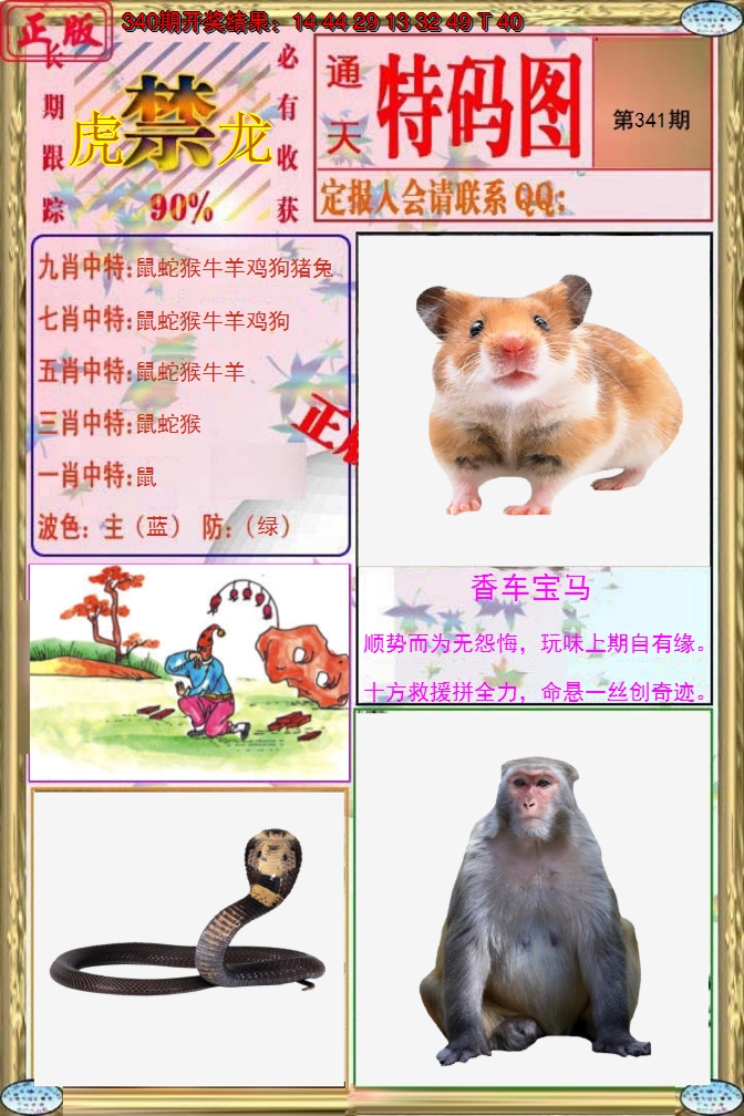 2024341期特码图