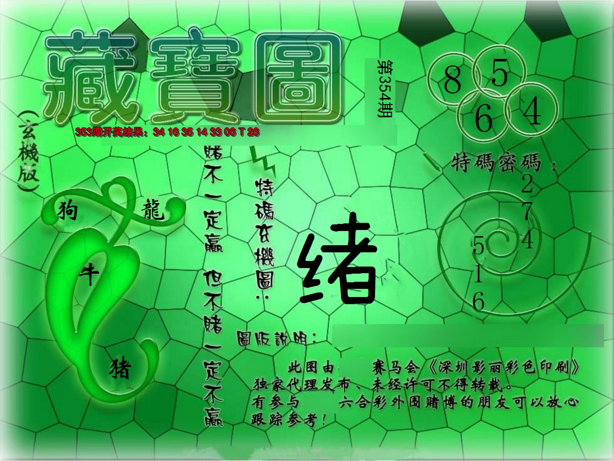 2024354期九龍玄机报