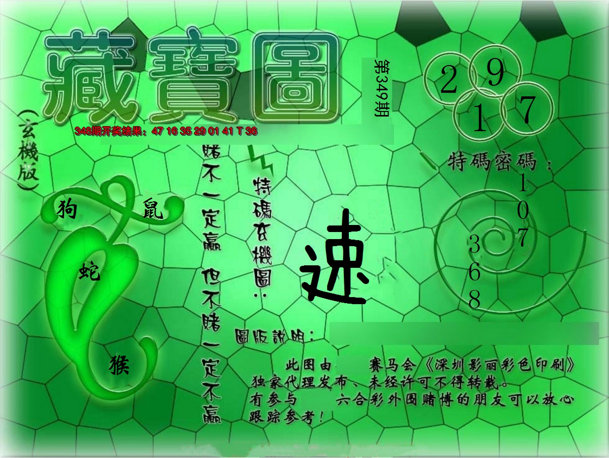 2024349期九龍玄机报