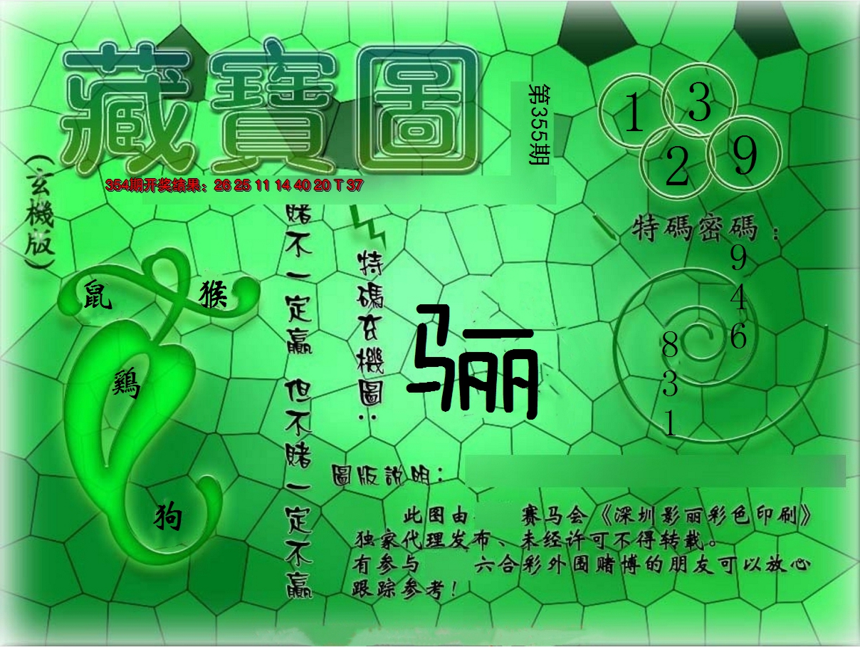 2024355期九龍玄机报