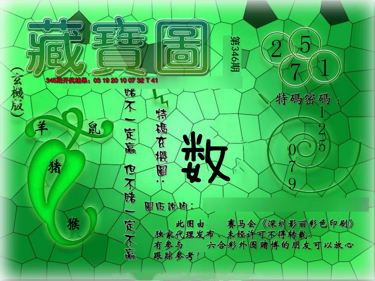 2024346期九龍玄机报