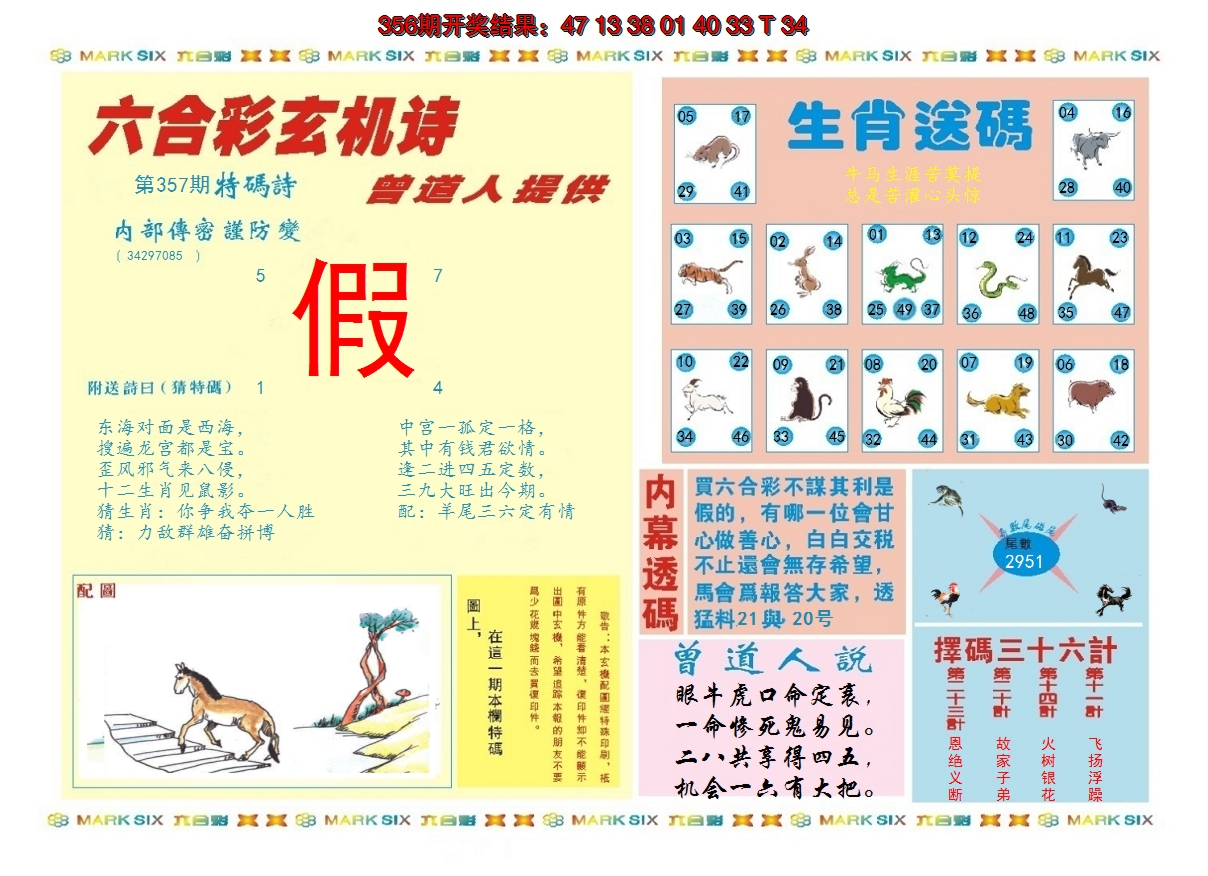 2024357期新曾道人内幕B