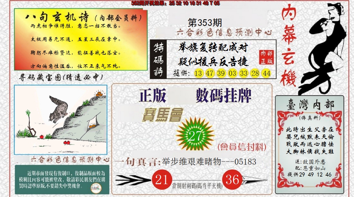 2024353期内幕玄机报
