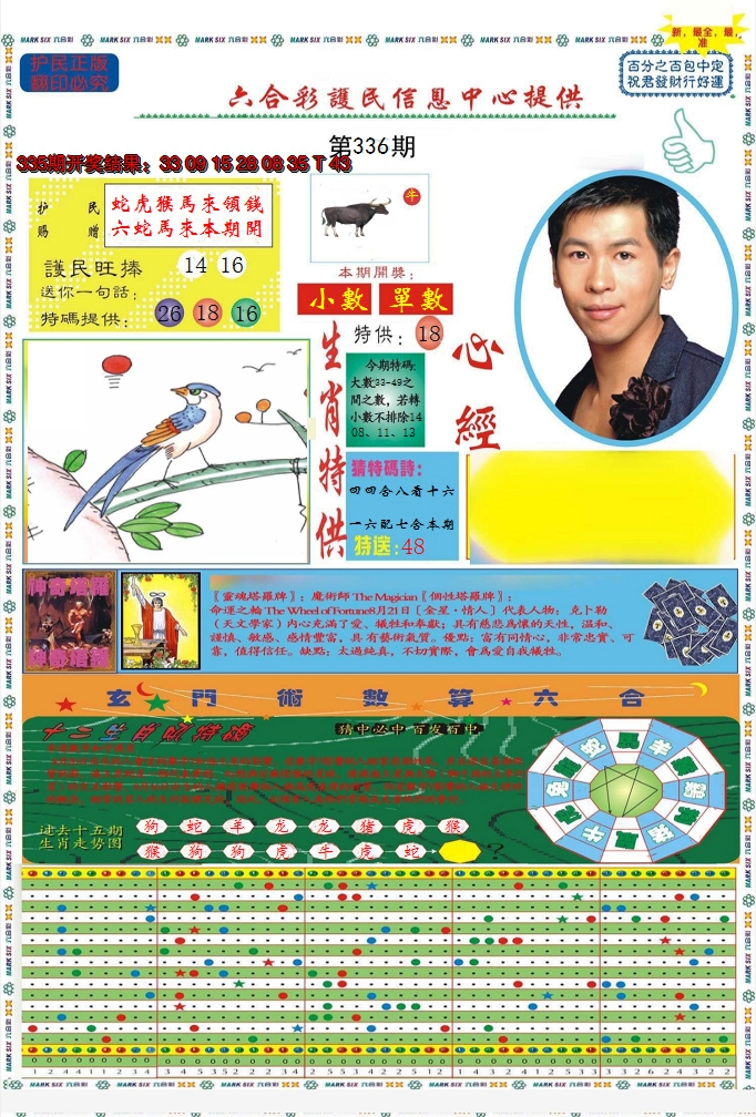 2024336期九龍心经A(推荐)