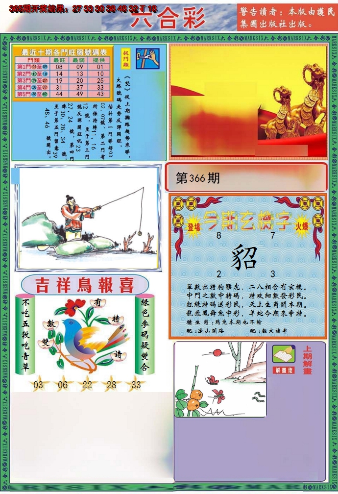 2024366期九龍2011A(推荐)