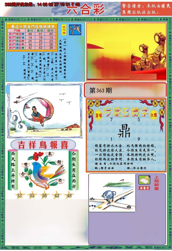 2024363期九龍2011A(推荐)