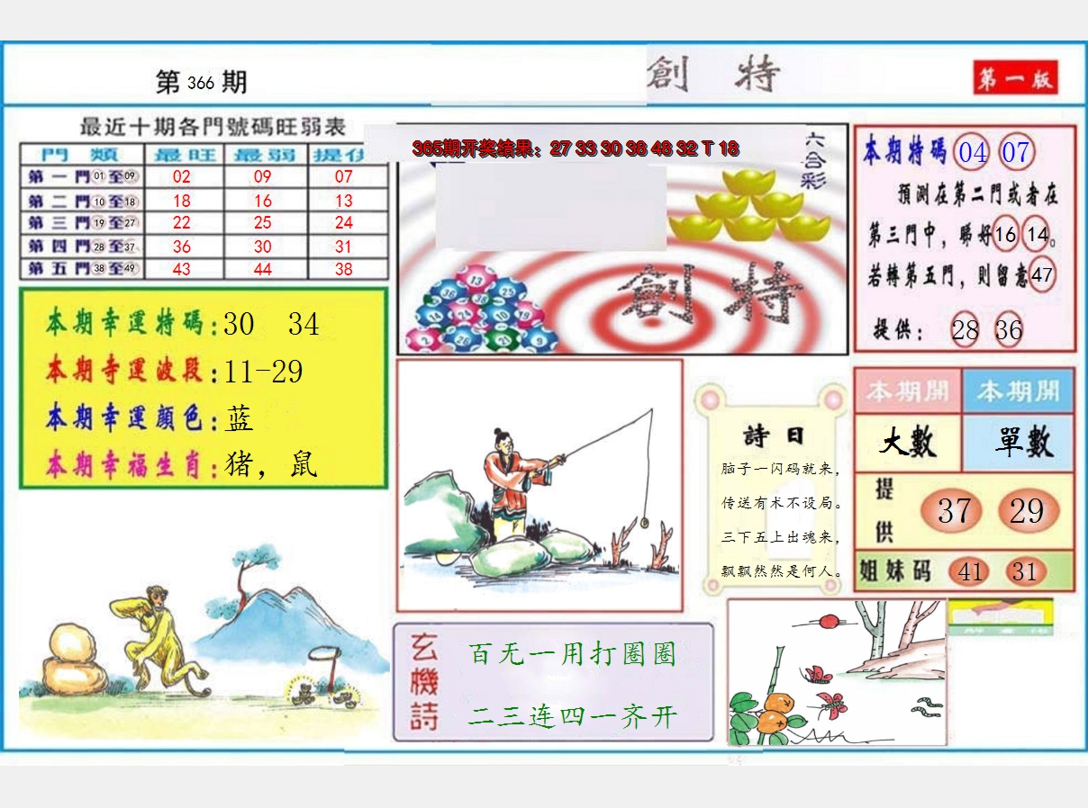 2024366期九龍创特A(推荐)