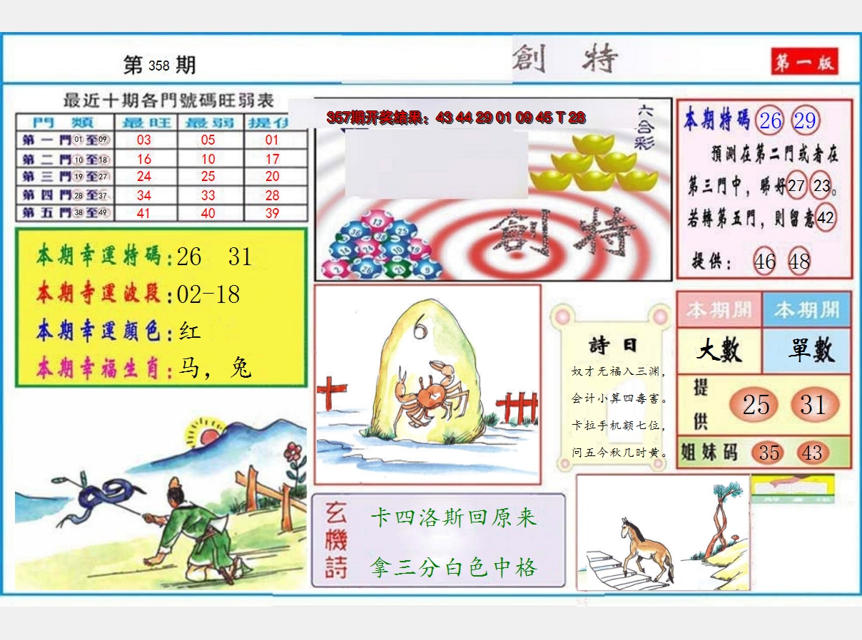 2024358期九龍创特A(推荐)