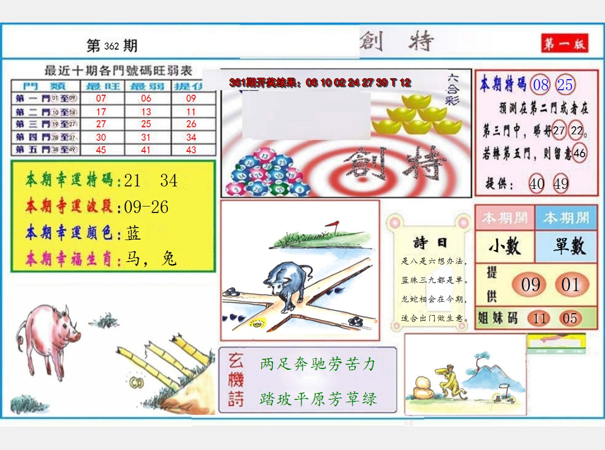2024362期九龍创特A(推荐)