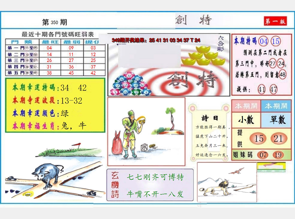 2024350期九龍创特A(推荐)