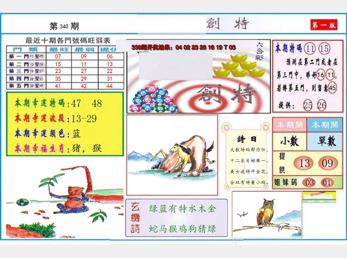 2024340期九龍创特A(推荐)