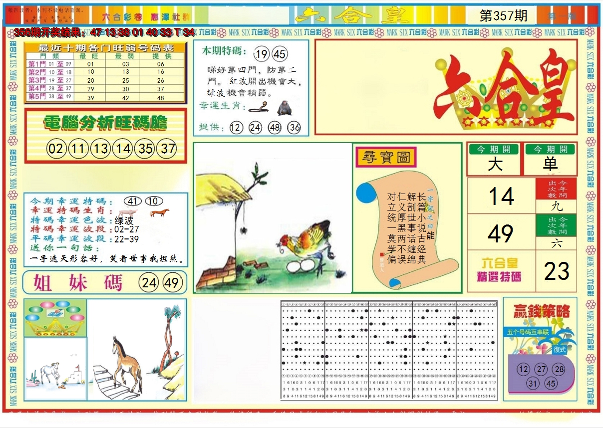 2024357期六合皇A