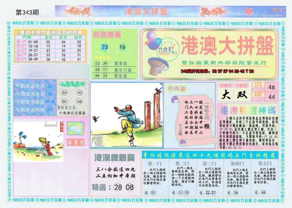 2024343期港澳大拼盘A