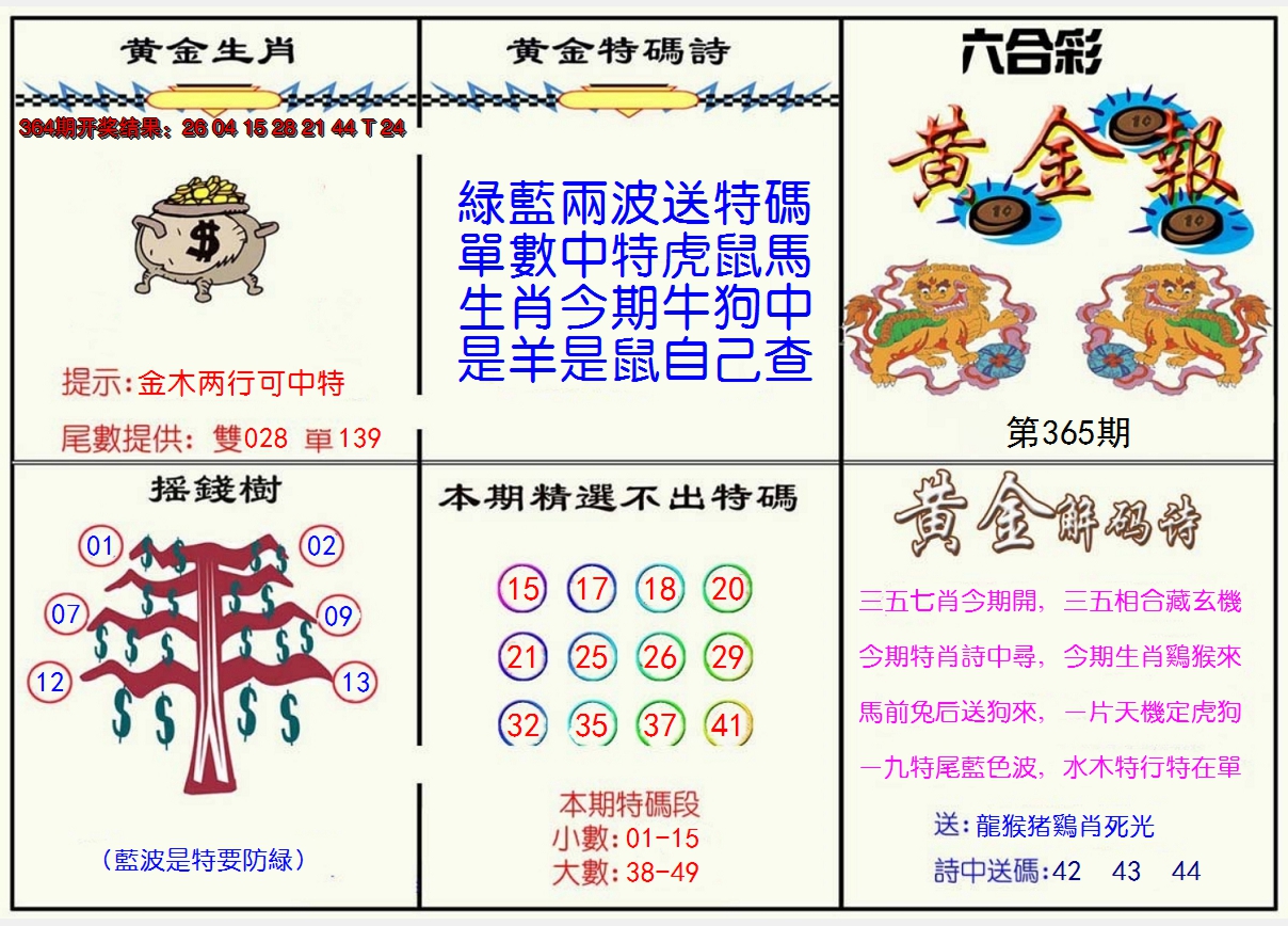 2024365期黄金报