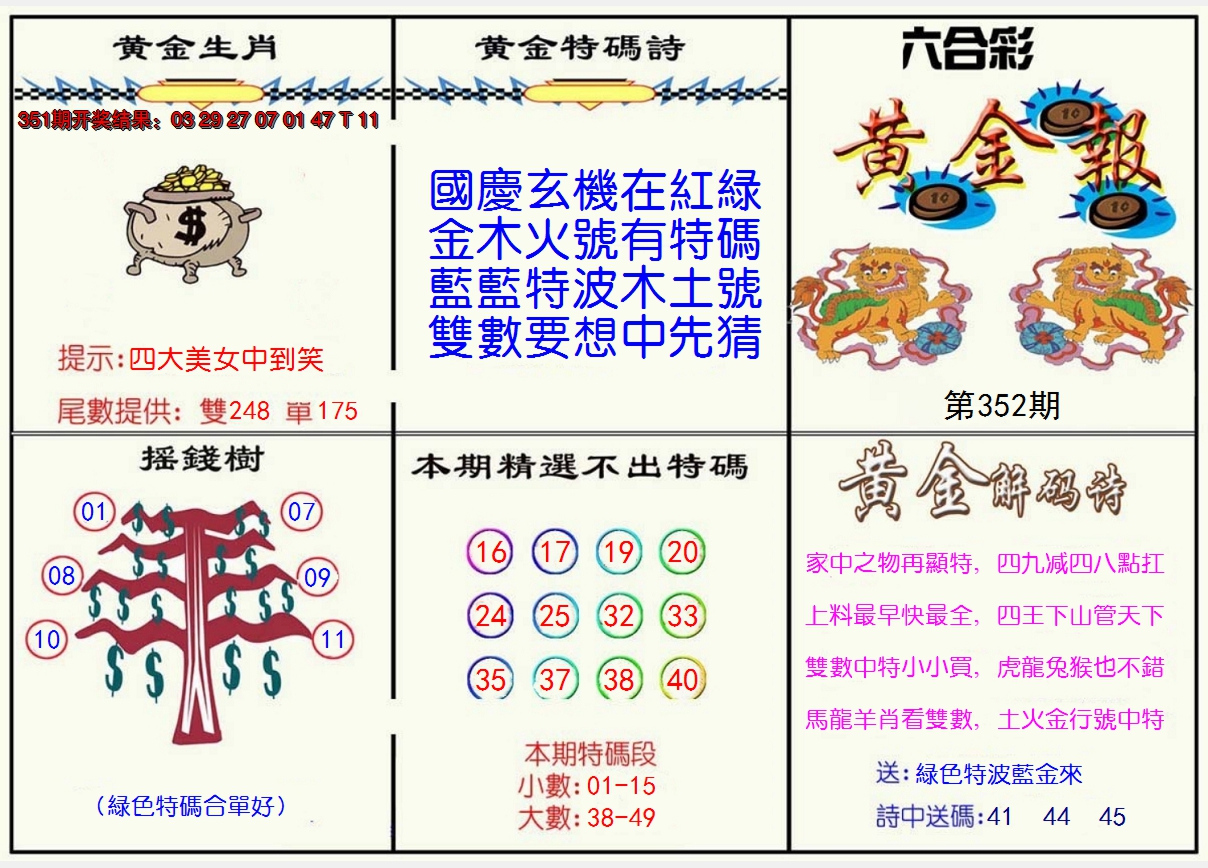 2024352期黄金报
