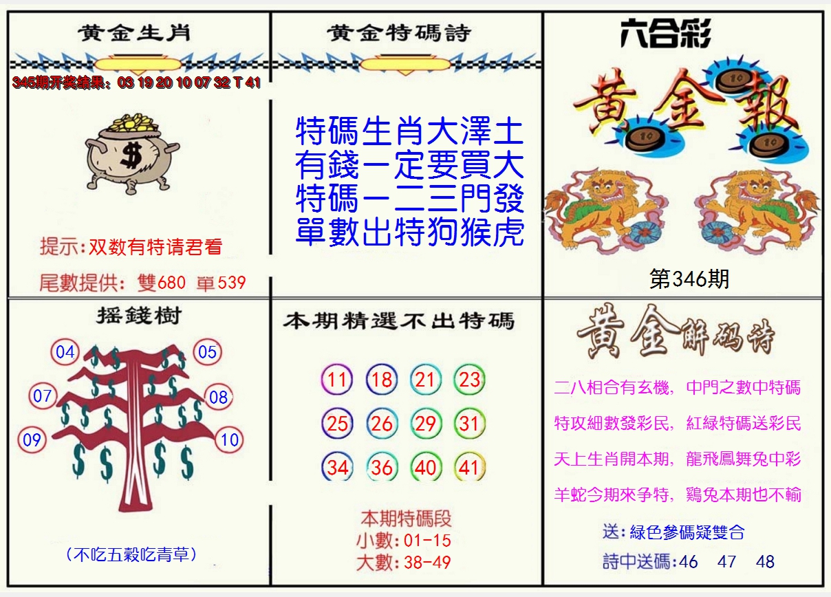 2024346期黄金报