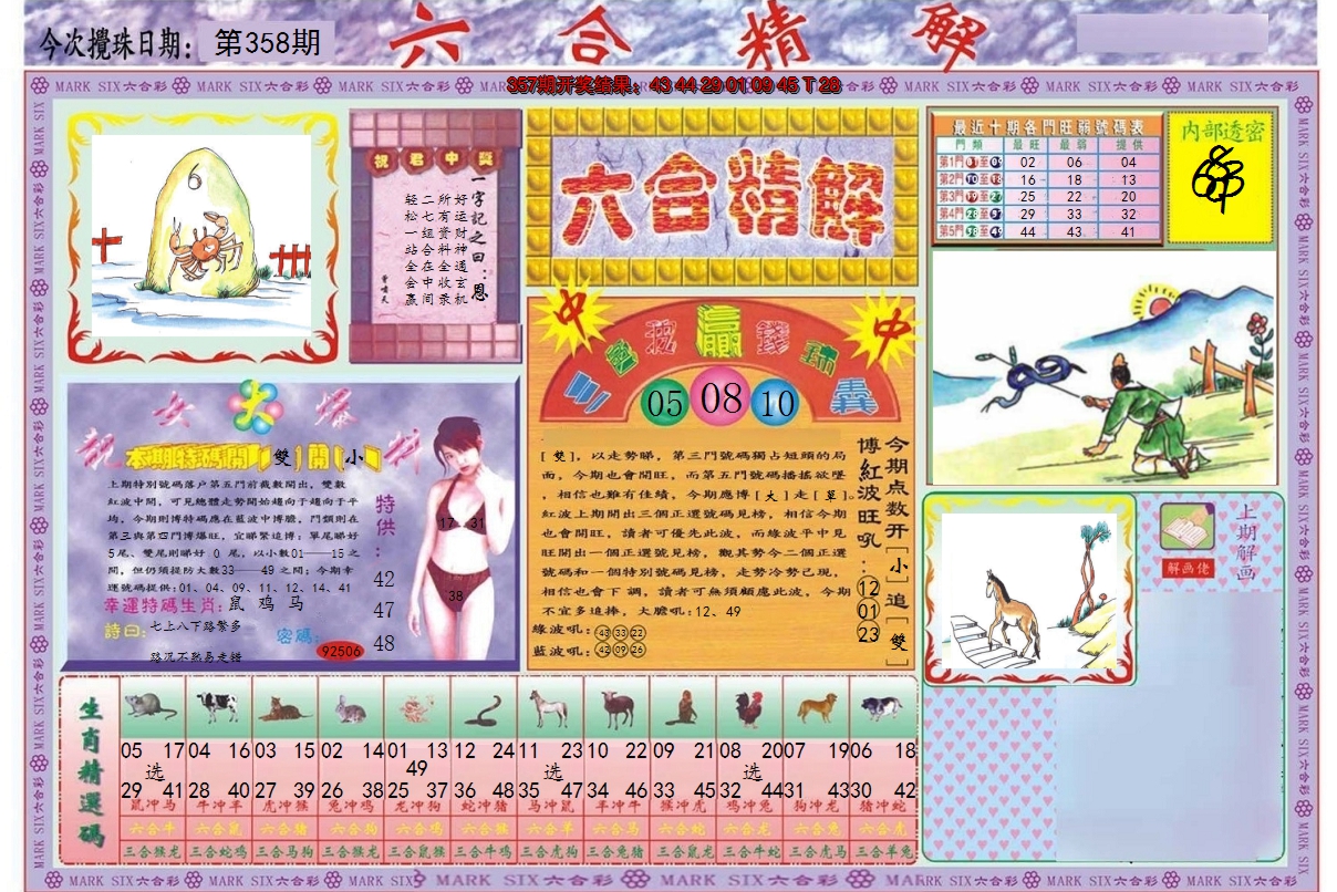 2024358期六合精解A