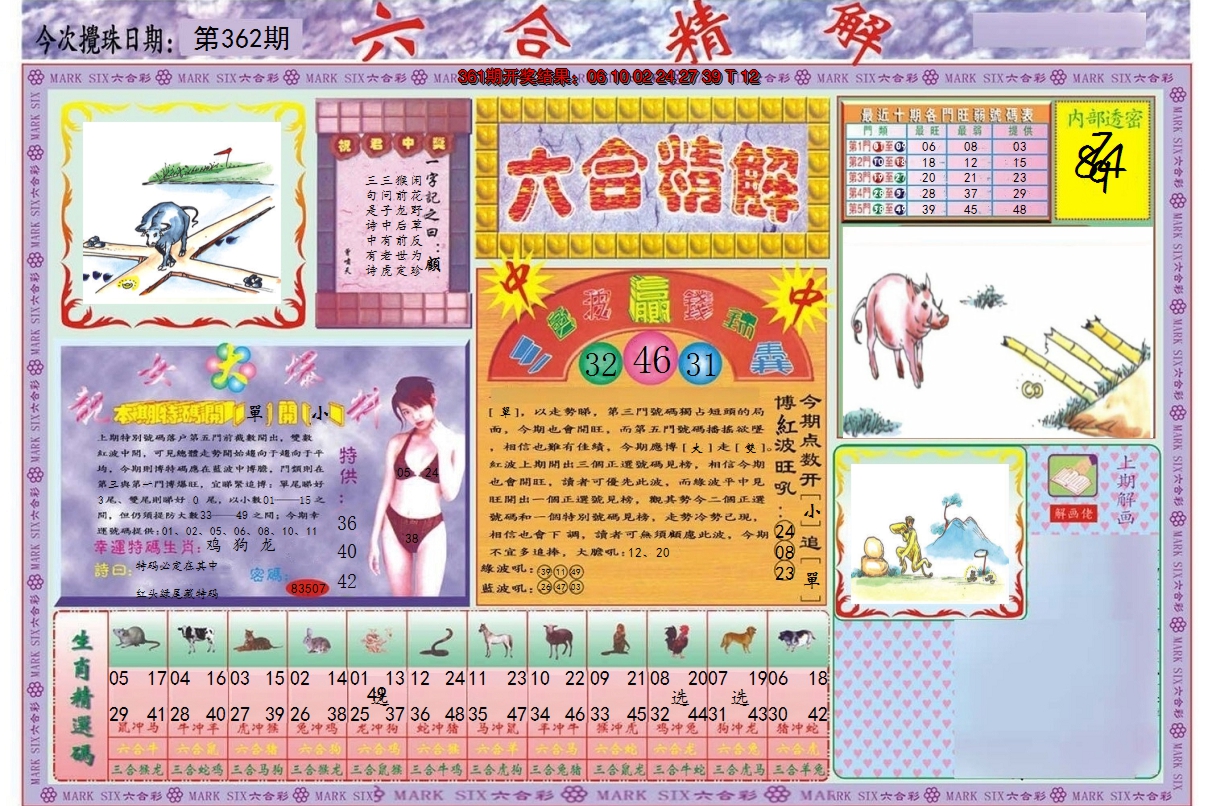 2024362期六合精解A