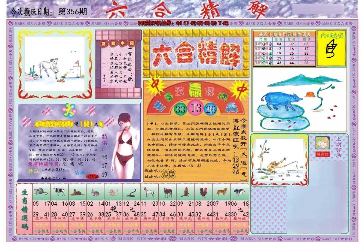 2024356期六合精解A