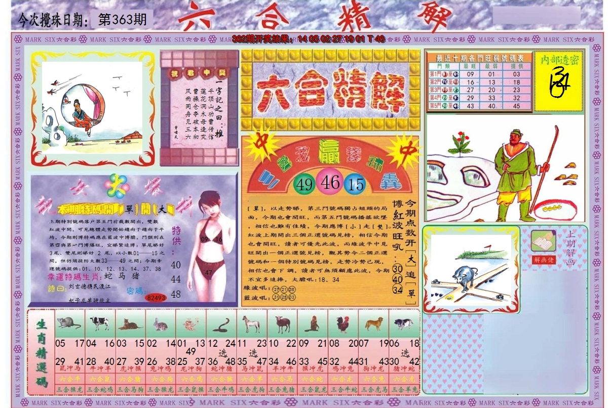 2024363期六合精解A