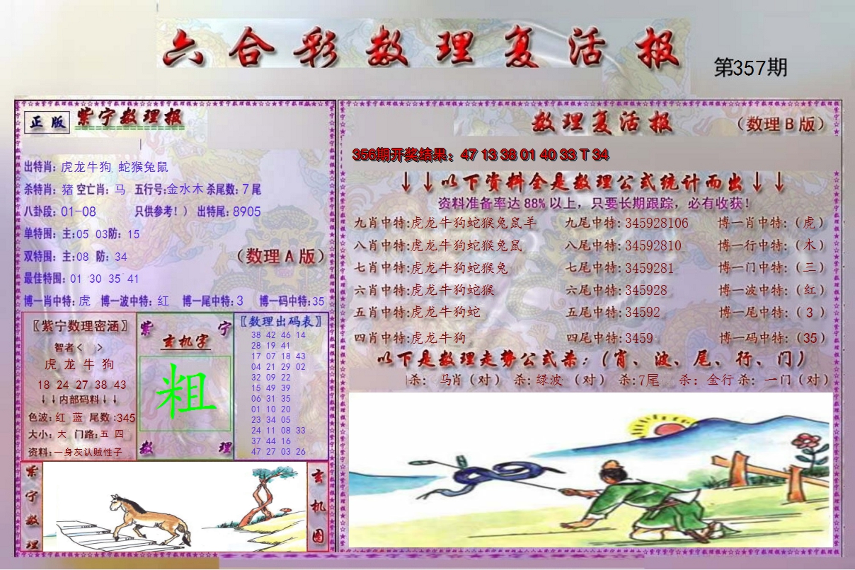 2024357期数理复活报