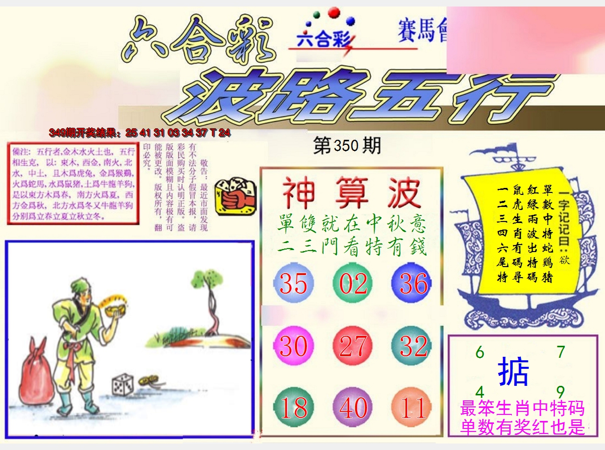 2024350期波路五行