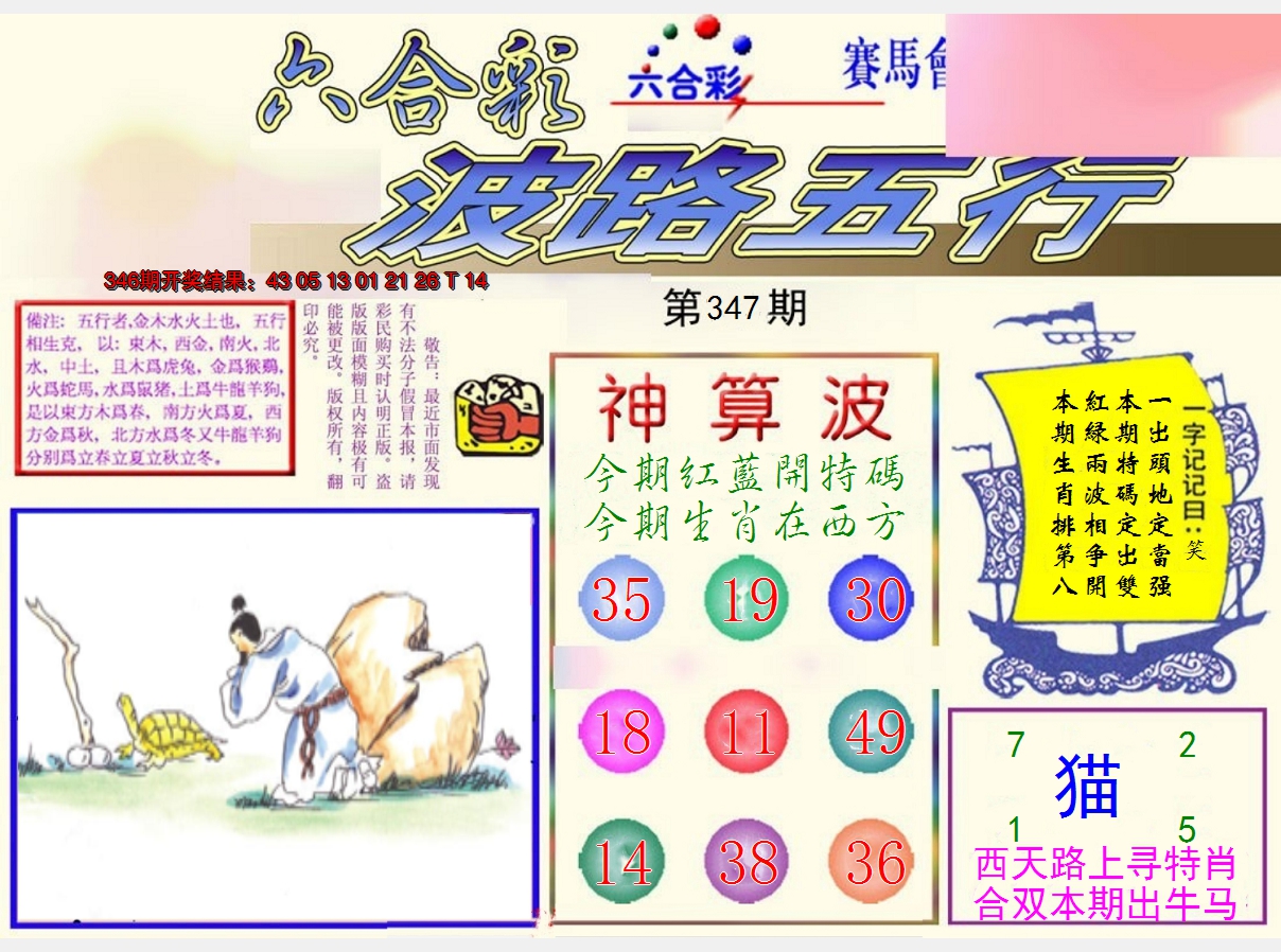 2024347期波路五行