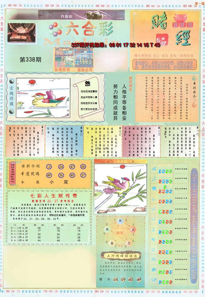 2024338期小赌经A