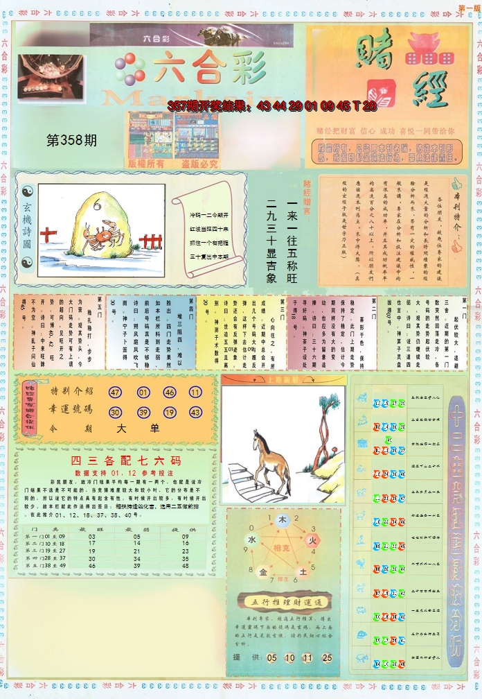 2024358期小赌经A