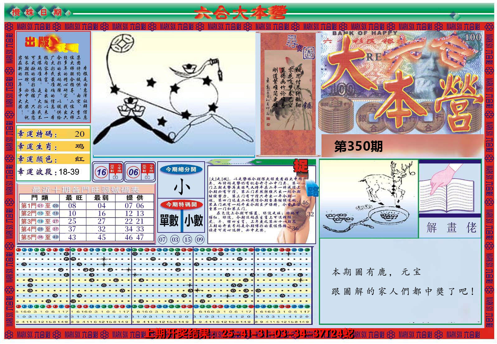 2024350期大本营A