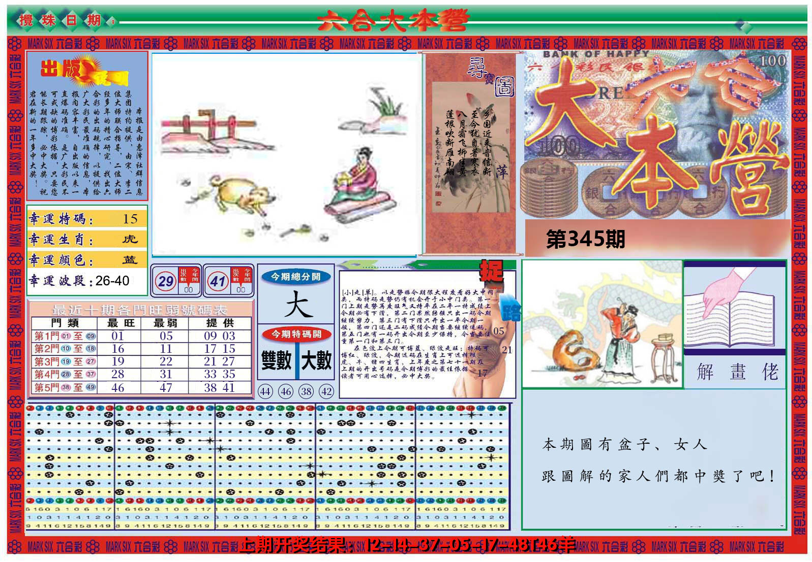 2024345期大本营A