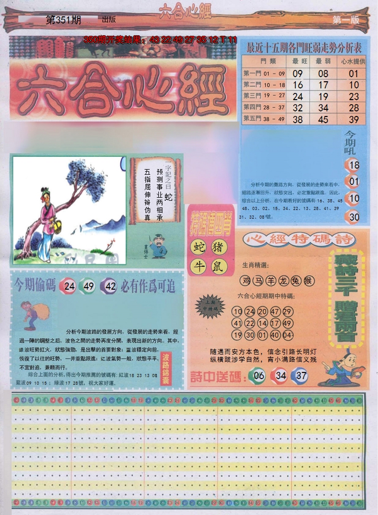2024351期六合心经A