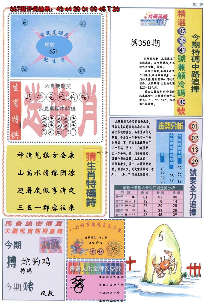 2024358期曾道人内幕消息B