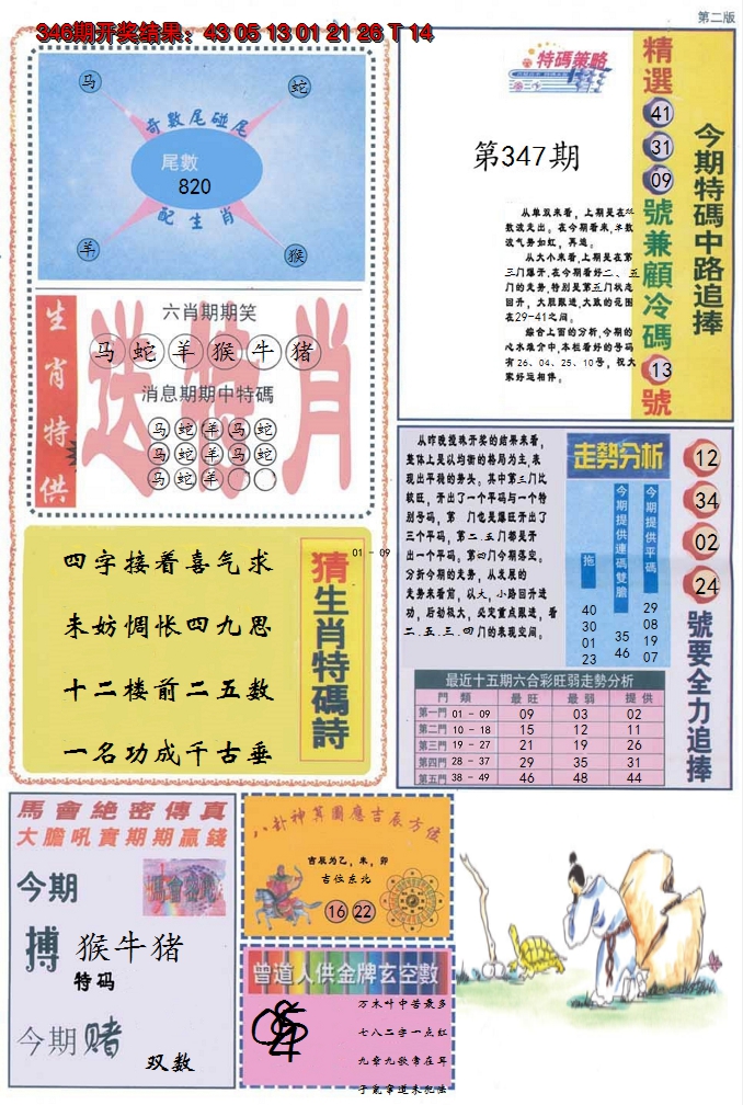 2024347期曾道人内幕消息B