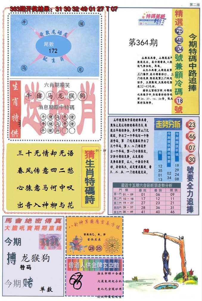 2024364期曾道人内幕消息B