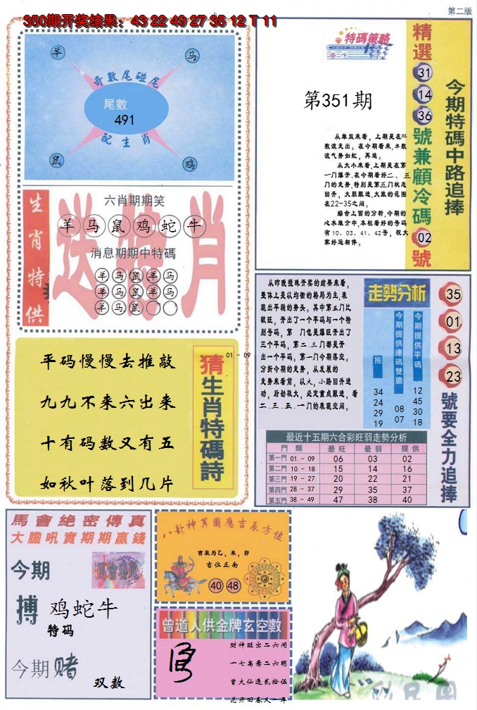 2024351期曾道人内幕消息B
