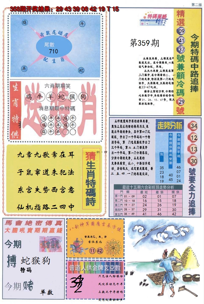 2024359期曾道人内幕消息B